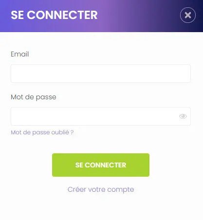 Connexion des membres du CASINO MADNIX