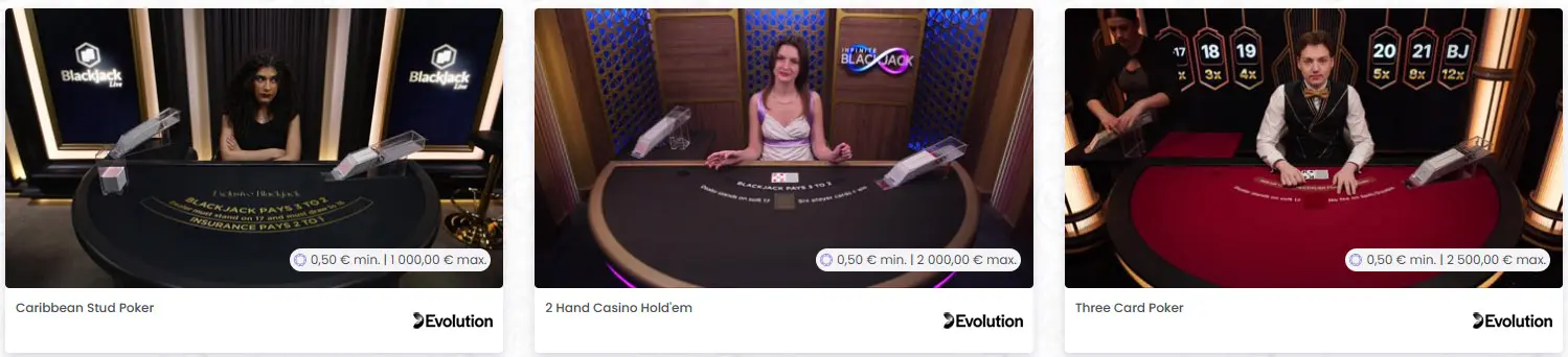 Bonus de poker dans les casinos en ligne CASINO MADNIX